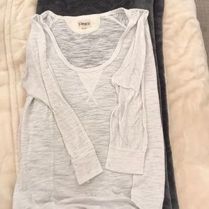 White long sleeve shirt